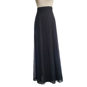 Tadashi Shoji Vintage Mesh Tulle Maxi Skirt
